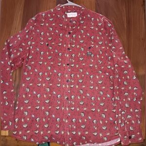 Ralph Lauren Denim & Supply Floral Print Collared Shirt